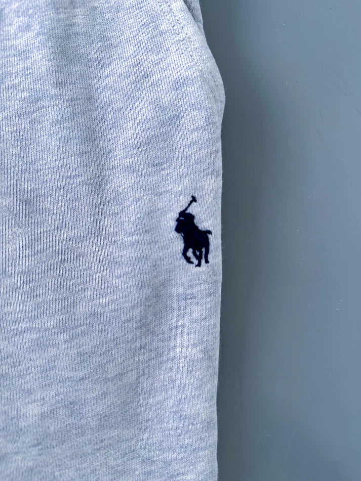 POLO Gri Oversize Rahat Fit Eşofman Altı